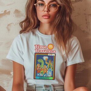 Dark Humor 90s Nostalgia Graphic T-Shirt Book Adventures T-Shirt Design
